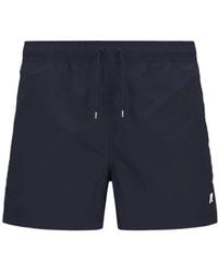 K-Way - Mellow Cargo Swim Shorts - Lyst