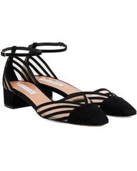 Aquazzura - Solid Suede Pumps - Lyst