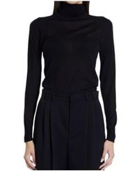 Saint Laurent - Cassandre Turtleneck Long-Sleeved Jumper - Lyst