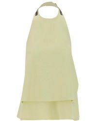 Jil Sander - Halterneck Sleeveless Top - Lyst