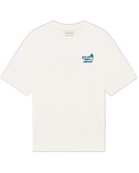 Drole de Monsieur - Vine Embroidered Slogan T-Shirt - Lyst