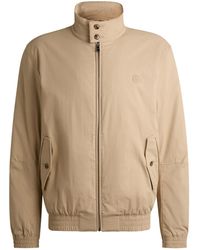 BOSS - Embroidered-Double B Bomber Jacket - Lyst