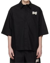 Simone Rocha - Collared Short-Sleeved Shirt - Lyst