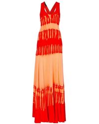 Proenza Schouler - Robe En Maille À Imprimé Tie-Dye - Lyst