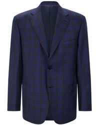 Brioni - Long-Sleeved Suit Jacket - Lyst