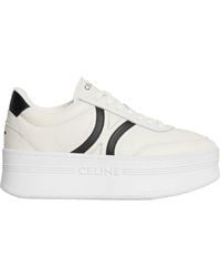 Celine - Block Sneakers With Back Triomphe And Wedge Outsole - Lyst