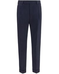 Pt Pantaloni - Straight-Leg Casual Trousers - Lyst