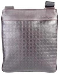 Ferragamo - Logo Details Cross-Body Bag - Lyst