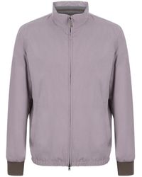 Herno - High-Neck Casual Jacket - Lyst