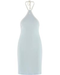 Courreges - Logo-Embroidered Jersey Minidress - Lyst