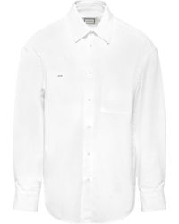 WOOYOUNGMI - Patch Pocket Logo Shirt - Lyst
