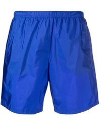 Prada - Recycled Nylon Swim Shorts - Lyst