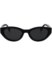 Fendi - Eyewear Cat-Eye Frame Sunglasses - Lyst