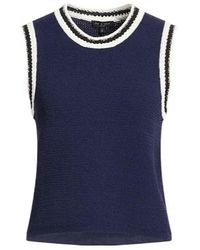 Rag & Bone - Knitted Sleeveless Top - Lyst