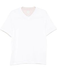 Eleventy - V-Neck T-Shirt - Lyst