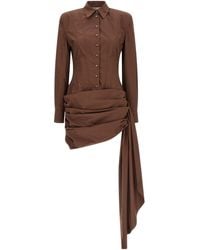 GIUSEPPE DI MORABITO - Chemisier Mini Dress - Lyst