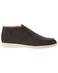 Loro Piana - Open Walk Round-Headed Boots - Lyst