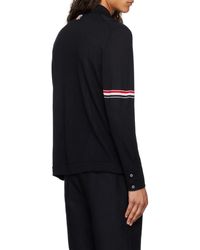 Thom Browne - Rwb Stripe Buttoned Cardigan - Lyst