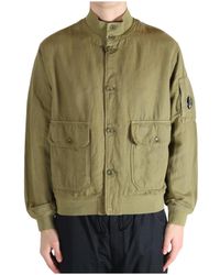 C.P. Company - Lino Utility Jacket - Lyst