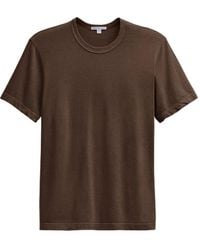 James Perse - Short Sleeved Crewneck T-Shirt - Lyst