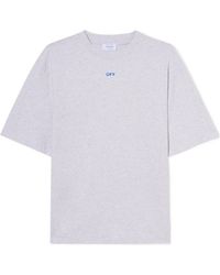 Off-White c/o Virgil Abloh - Arrow Printed Crewneck T-Shirt - Lyst