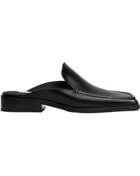 Alaïa - Alaïa Square-Toe Mules - Lyst