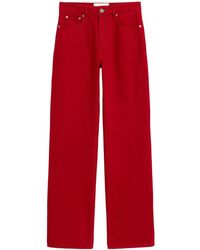 Ami Paris - Logo Patch Large-Fit Jeans - Lyst