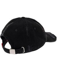 DIESEL C-Braff Cap in Black for Men | Lyst