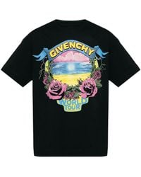 Givenchy - Logo Printed Crewneck T-Shirt - Lyst