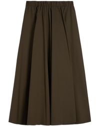 Aspesi - Stretch Poplin Skirt - Lyst