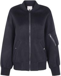 Semicouture - Zip-Up Bomber Jacket - Lyst