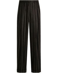 Dolce & Gabbana - Wide Trousers - Lyst