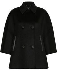 Max Mara - Ospite Double-Breasted Cape - Lyst