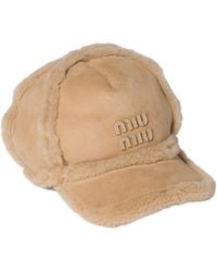 Miu Miu - Logo-Detailed Baseball Cap - Lyst