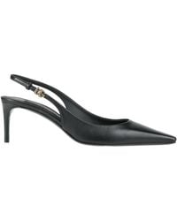 Dolce & Gabbana - Pointed-Toe Leather High Heels - Lyst