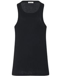 The Row - Cotton Matte Top - Lyst