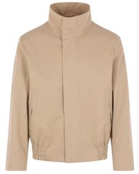 Lardini - Long-Sleeved High-Neck Jacket - Lyst