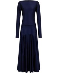 Rabanne - Boat-Neck Midi Dress - Lyst