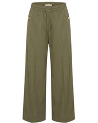 Twinset - Drawstring Wide-Leg Pants - Lyst
