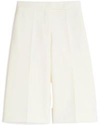 Max Mara - Pleat Detailed Shorts - Lyst