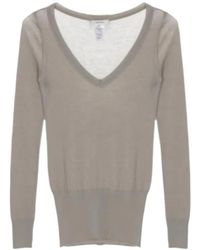 Lemaire - V-Neck Sweater - Lyst