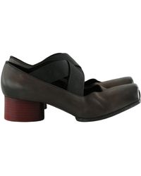 Uma Wang - Square-Toe Ballet Flats - Lyst