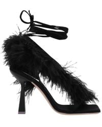 Sebastian Milano - Tie High-Heeled Sandals - Lyst