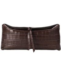 STAUD - Embossed Flap Shoulder Bag - Lyst