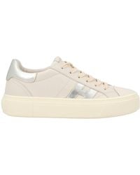 Hogan - Low Top Lace-Up Sneakers - Lyst