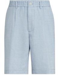 Brunello Cucinelli - Elastic Waistband Bermuda Shorts - Lyst