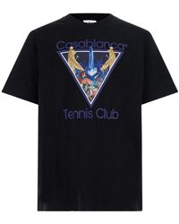 CASABLANCA - Triangle Graphic Short Sleeve T-Shirt - Lyst