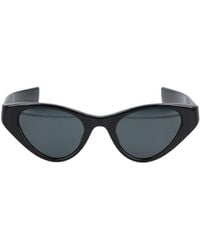 Saint Laurent - Eyewear Triangle Frame Sunglasses - Lyst