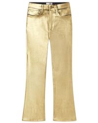 FRAME - Le Crop Boot Cut Jeans - Lyst
