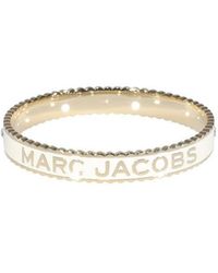 Marc Jacobs - The Medallion Logo Detailed Bracelet - Lyst